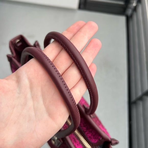 NWOT Kate Spade Tweed Plaid Hand Or Shoulder Bag - Picture 6 of 8